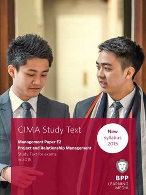 cover image of CIMA E2 Project and Relationship Management